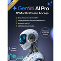 Google Gemini Advanced (Pro) | 12 Months | Private Account | 2 TB Storage